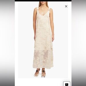 En Saison cream maxi dress